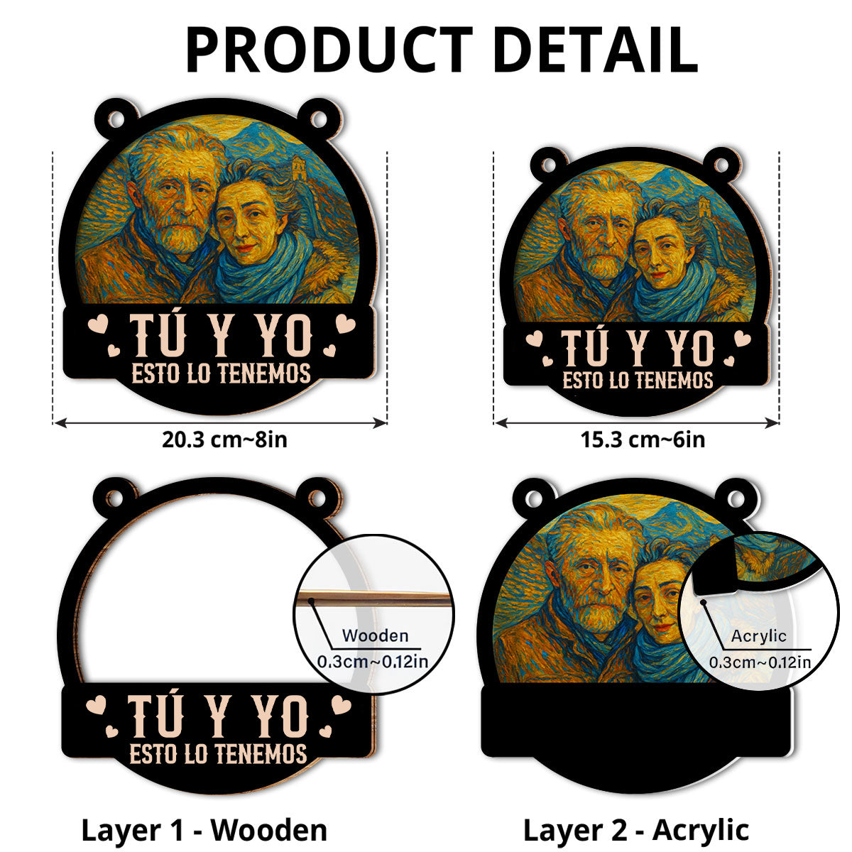 Juntos Hasta Nuestro Último Aliento â€?Atrapasol Personalizado