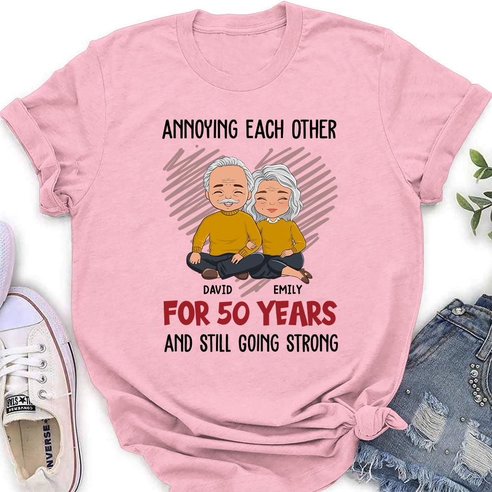 Annoying Each Other - Personalized Custom Women's T-shirt