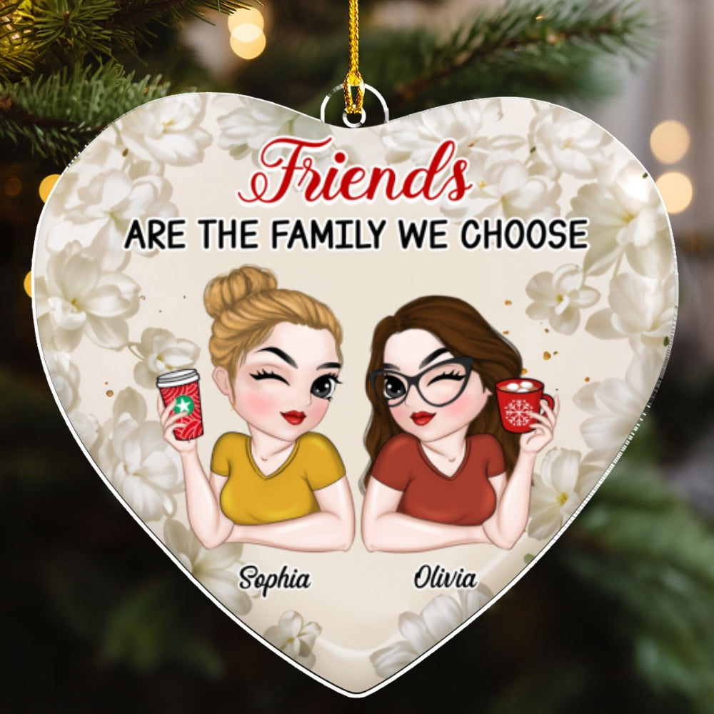The Family We Choose - Personalized Custom Acrylic Ornament