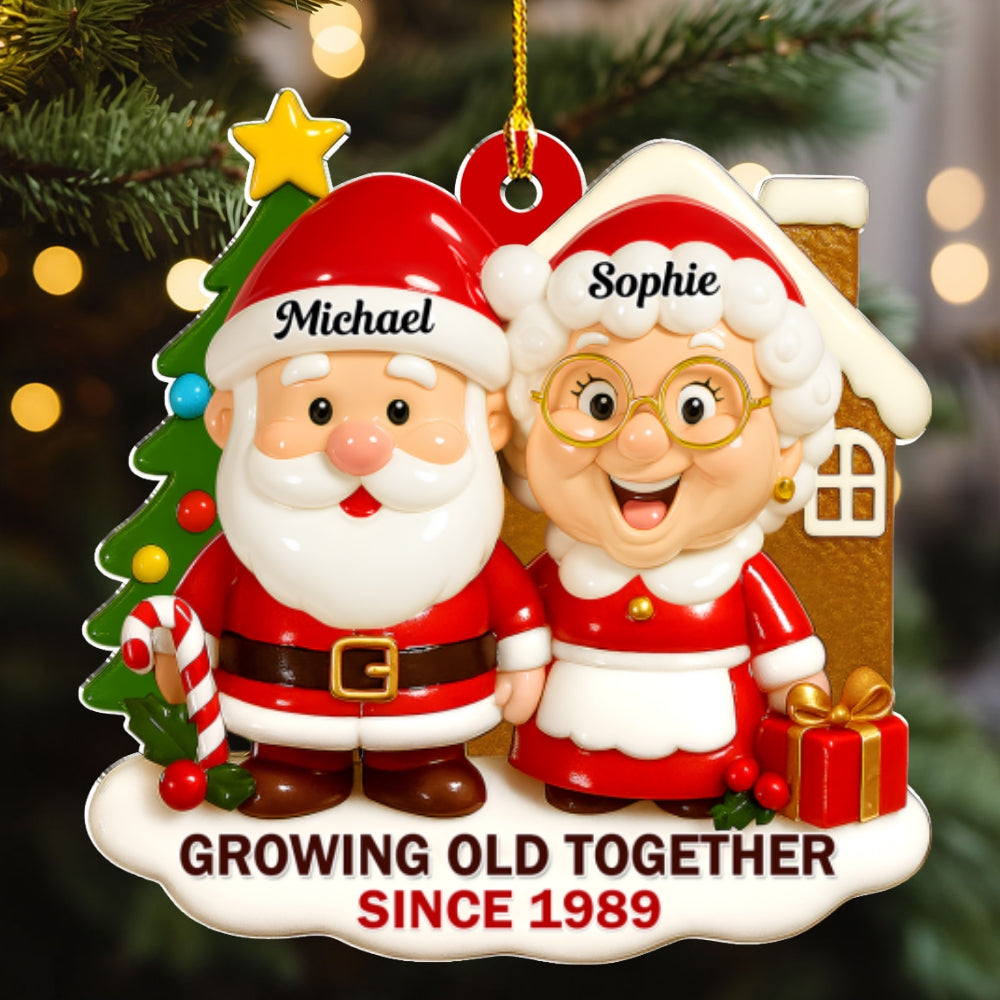 Together Under The Tree - Personalized Custom Acrylic Ornament