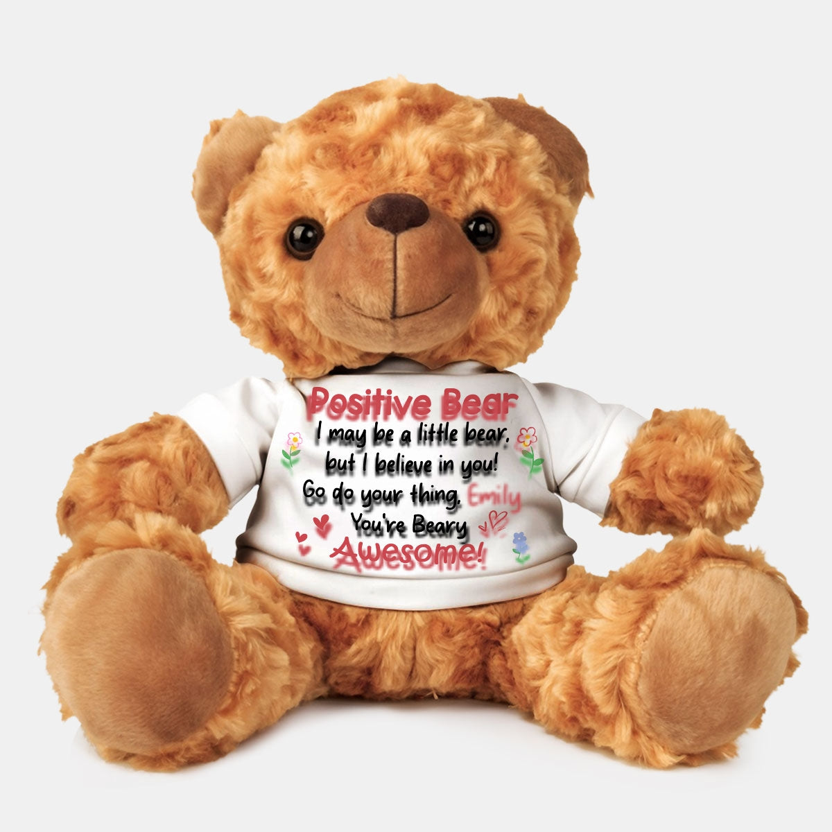 Positive Bear - Personalized Custom Cuddle Bear