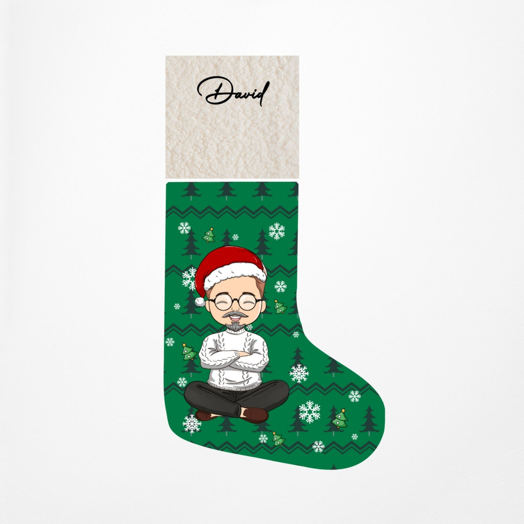 Family Christmas Stocking - Personalized Custom Christmas Stocking
