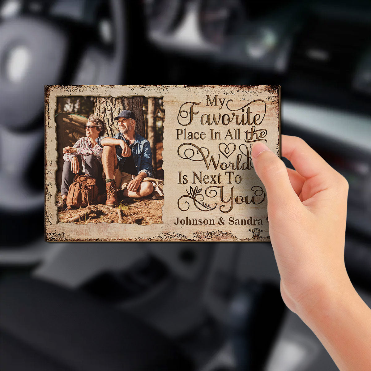 My Favorite - Personalized Custom Car Visor Clip