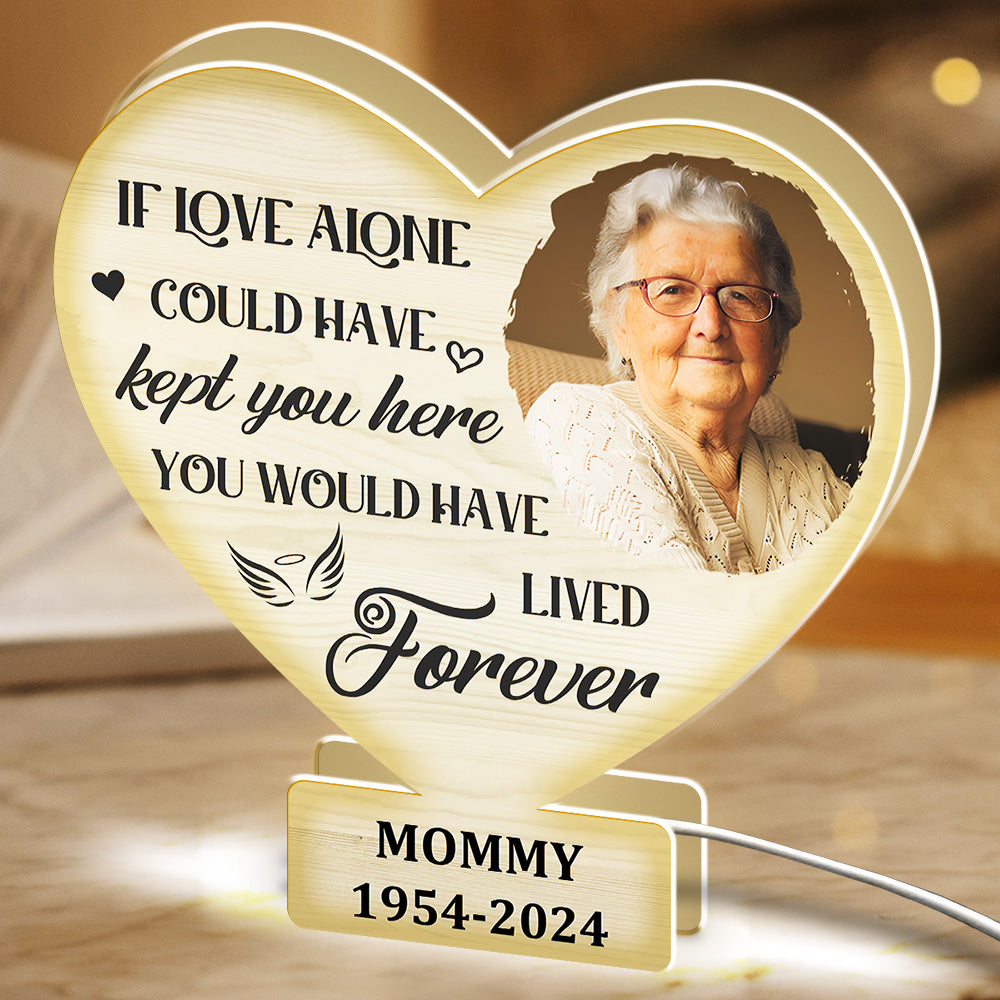Forever In My Heart - Personalized Custom Light Box