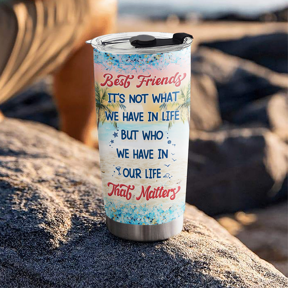 Love You To The Beach & Back - Personalized Custom Tumbler