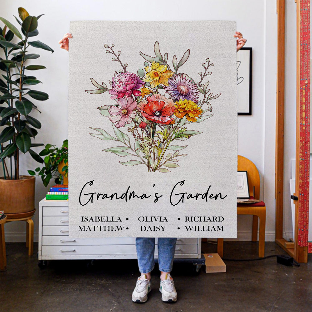 Blooming Stories Of Generations - Personalized Custom Poster