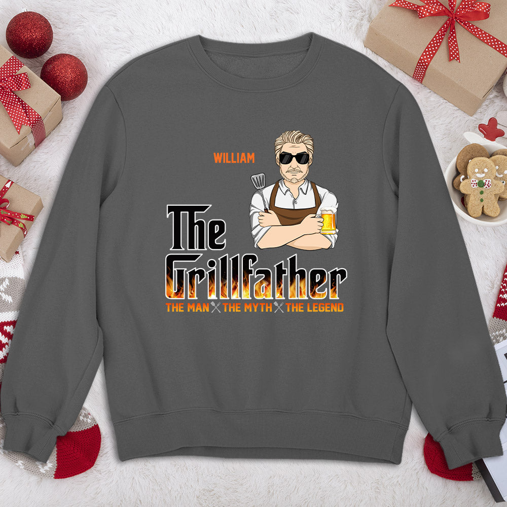 The Grillfather - Personalized Custom Shirt