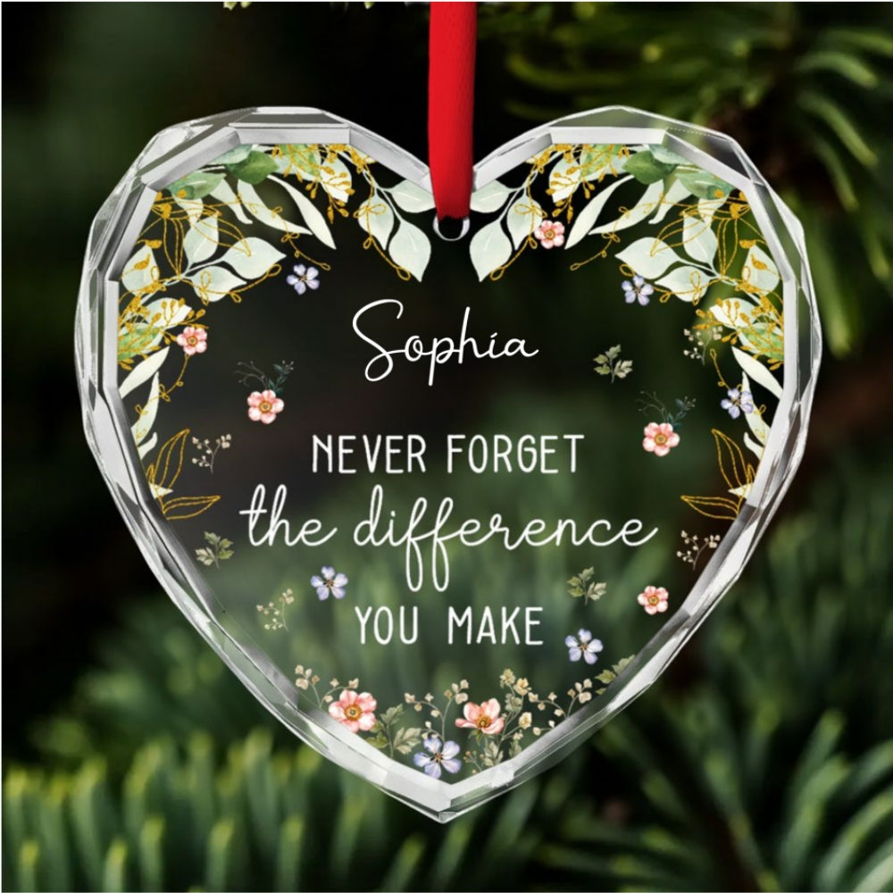 Had A Friend Like You - Personalized Custom Glass Ornament