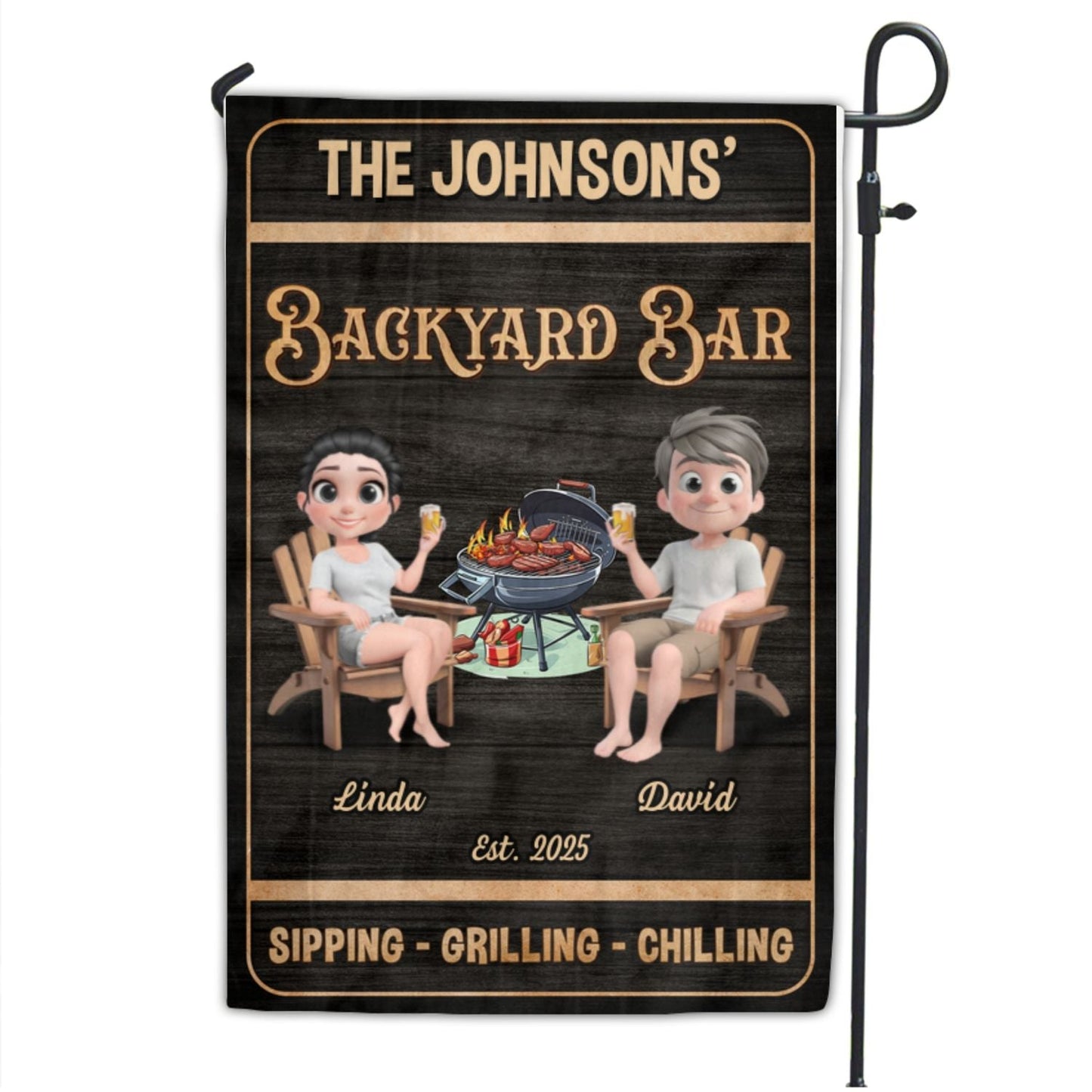 We At Pool And Patio - Personalized Custom Flag