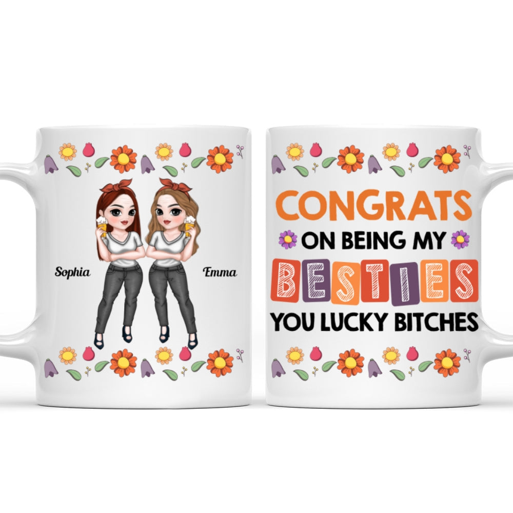 Forever My Bestie - Personalized Custom Coffee Mug