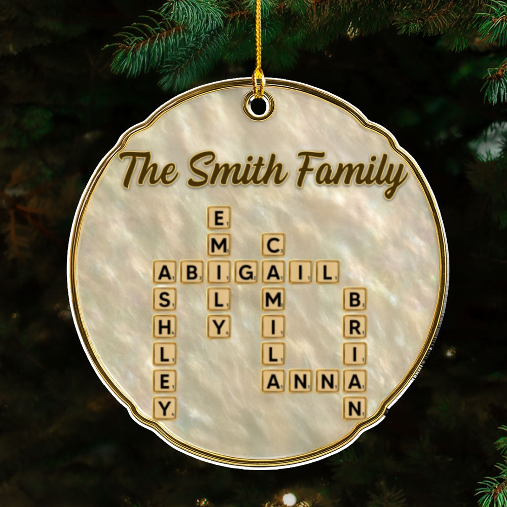 Our Home - Personalized Custom Acrylic Ornament