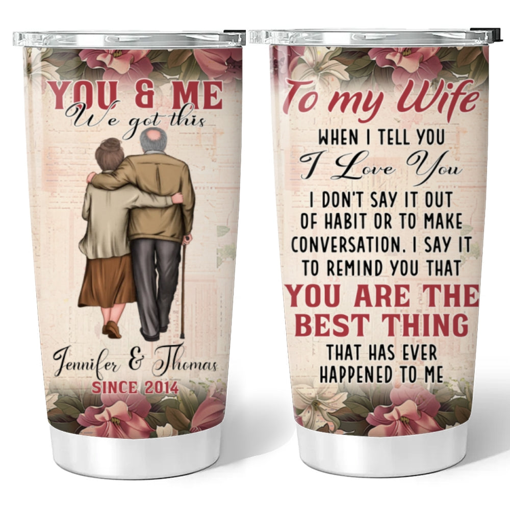 We Got This - Personalized Custom Tumbler