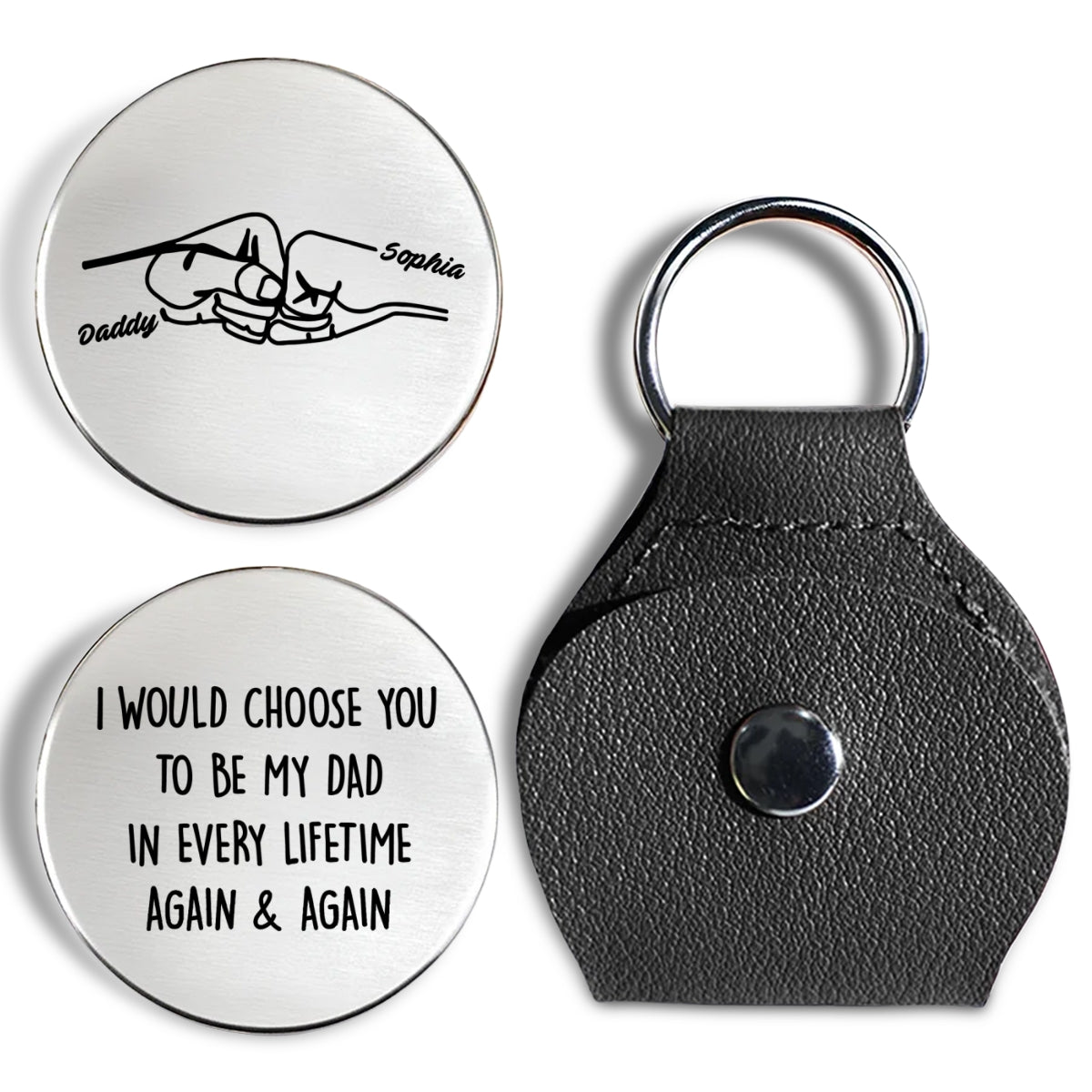 I Would Choose You - Personalized Custom Pocket Hug