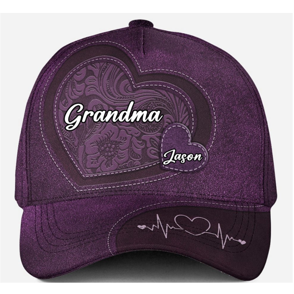 Sweethearts Of Grandma - Personalized Custom Classic Cap