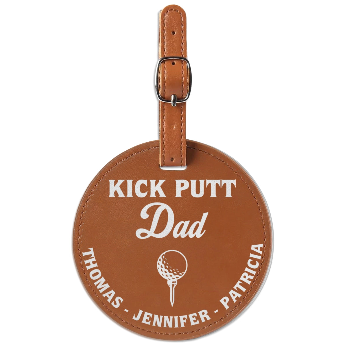 Kick Putt Daddy - Personalized Custom Golf Tee Bag
