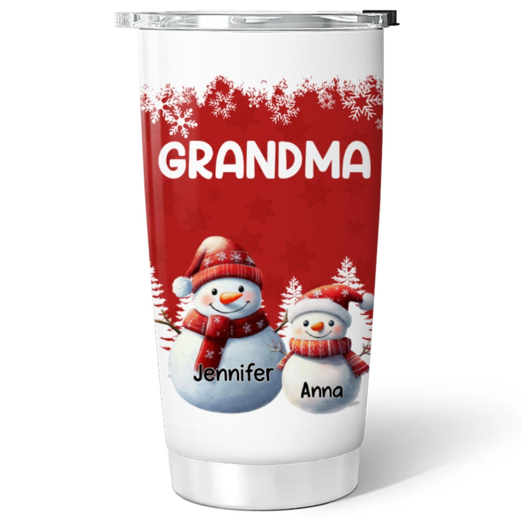 My Fav People Call Me Grandma - Personalized Custom Tumbler