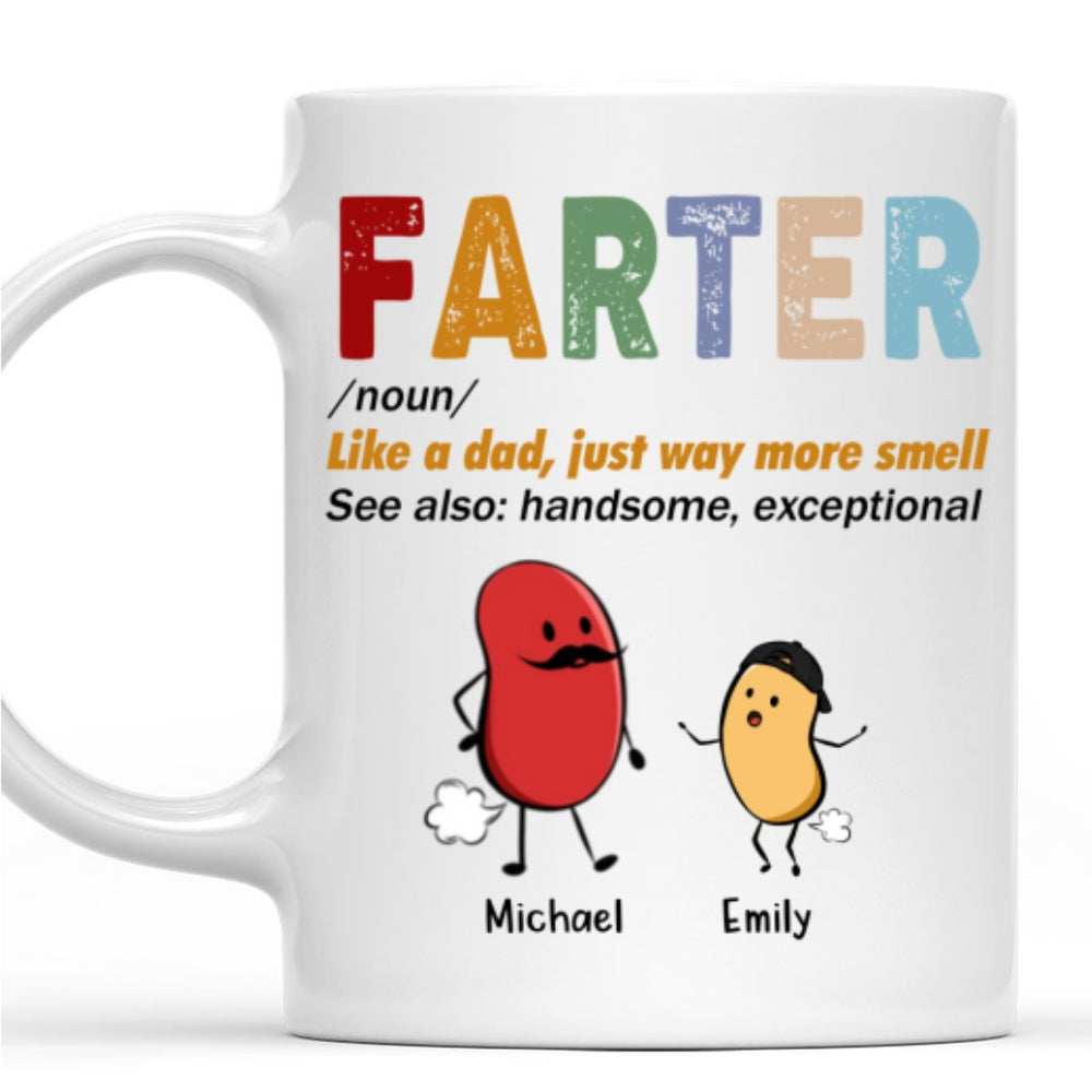 Best Farter Ever - Personalized Custom Coffee Mug