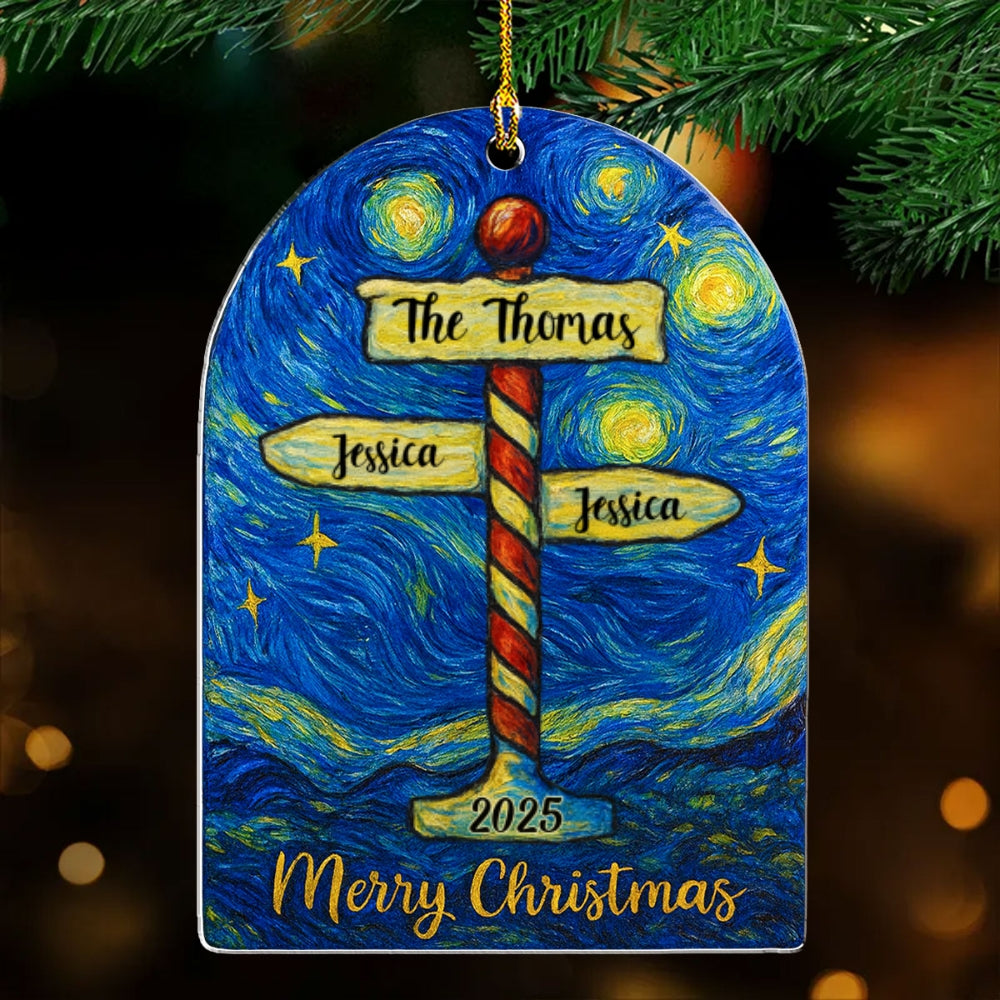 Forever Our Family - Personalized Custom Acrylic Ornament