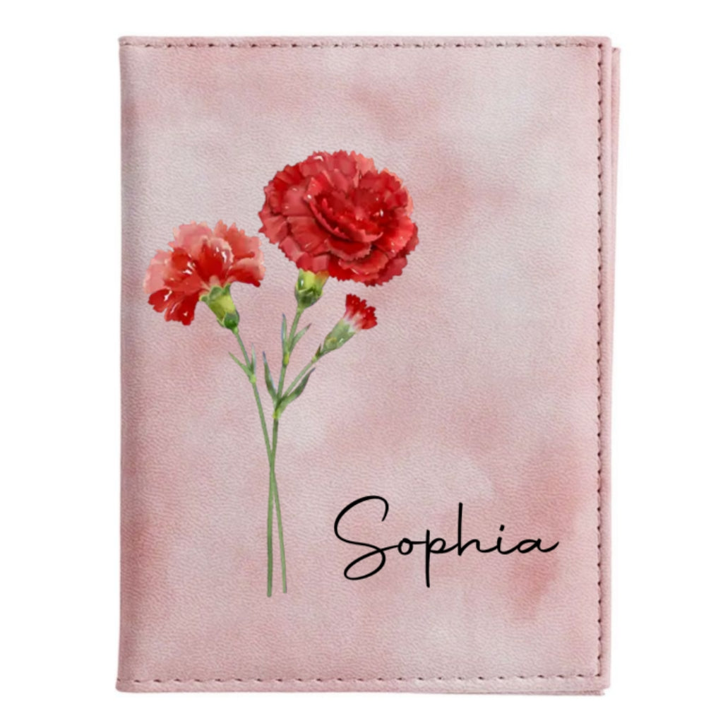 May You Blossom Like A Flower - Personalized Custom Passport Cover