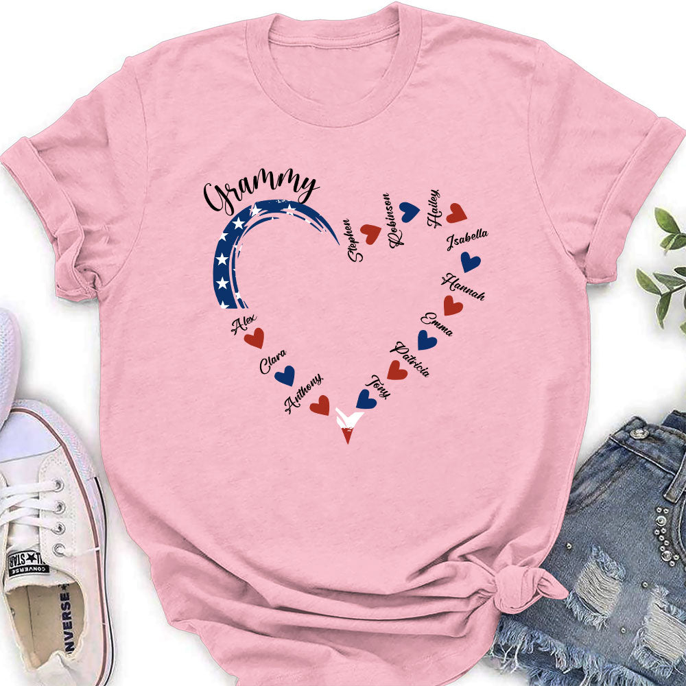 A Garden Of Love - Personalized Custom Women's T-shirt