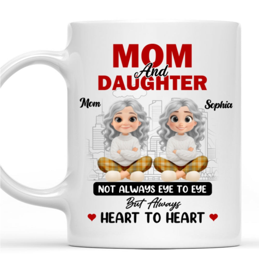Tied Together By Pure Love - Personalized Custom Coffee Mug