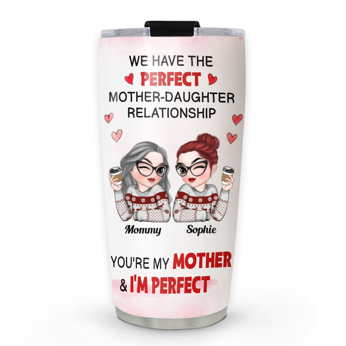 Perfect Relationship - Personalized Custom Tumbler