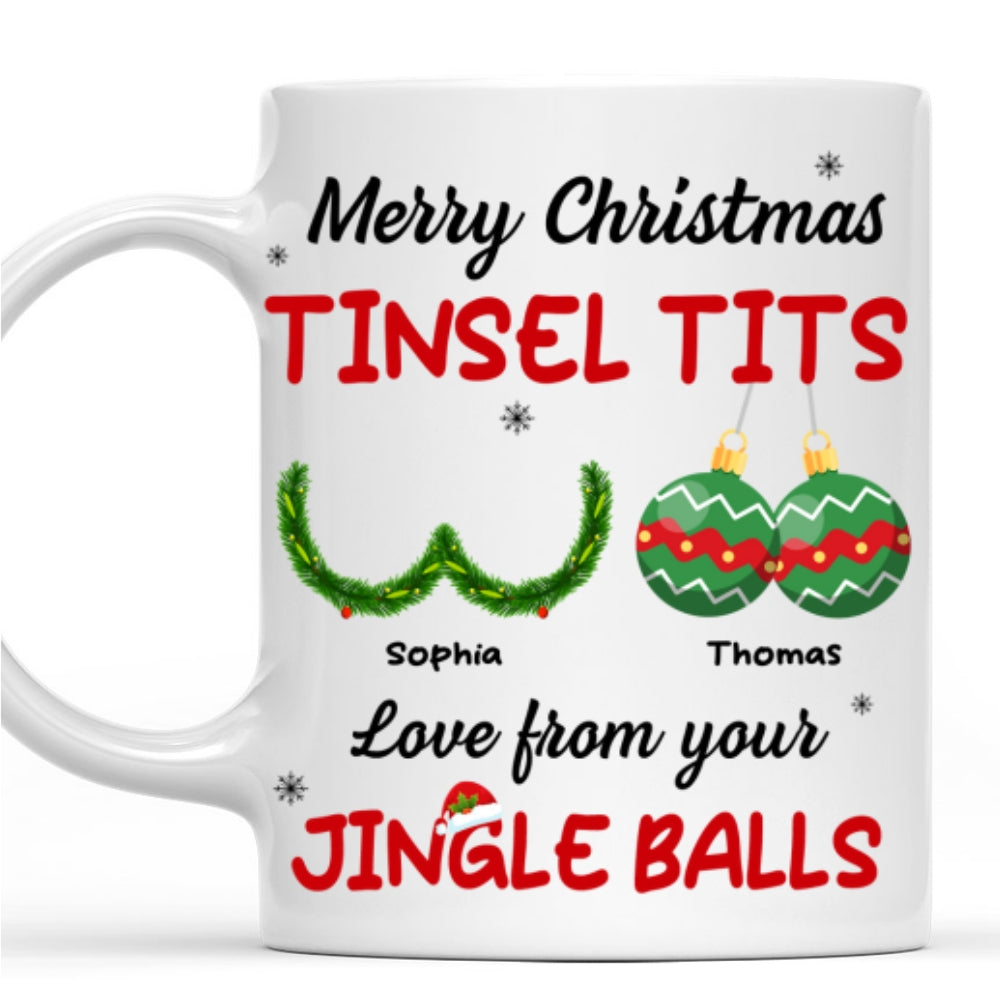 Jingle Balls - Personalized Custom Coffee Mug