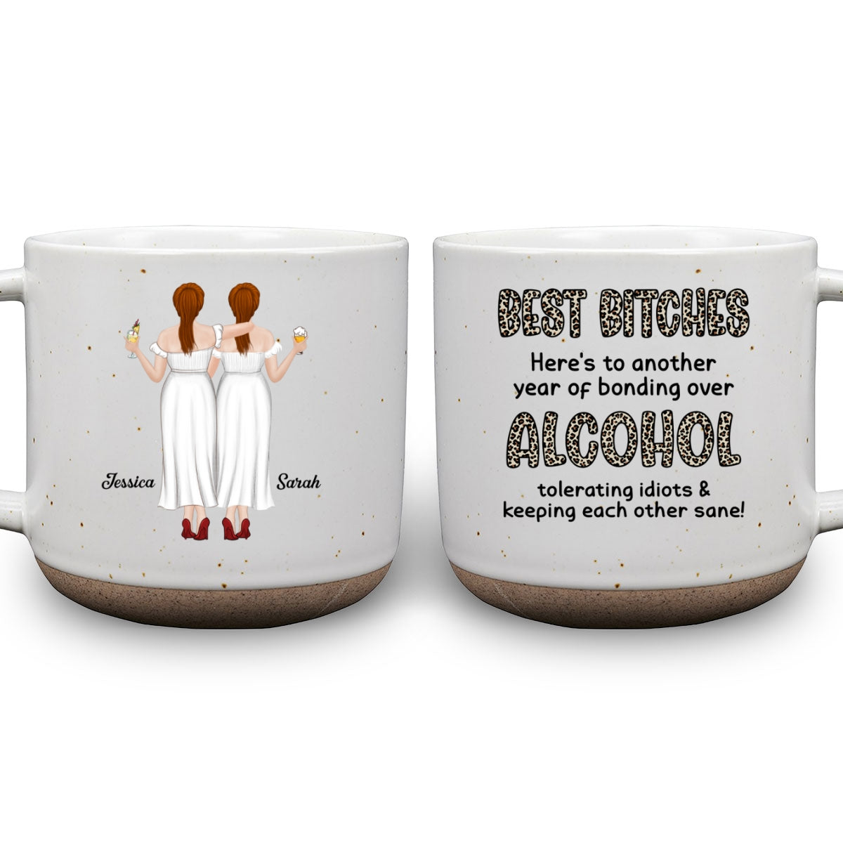 Alcohol Tolerating - Personalized Custom Pottery Mug