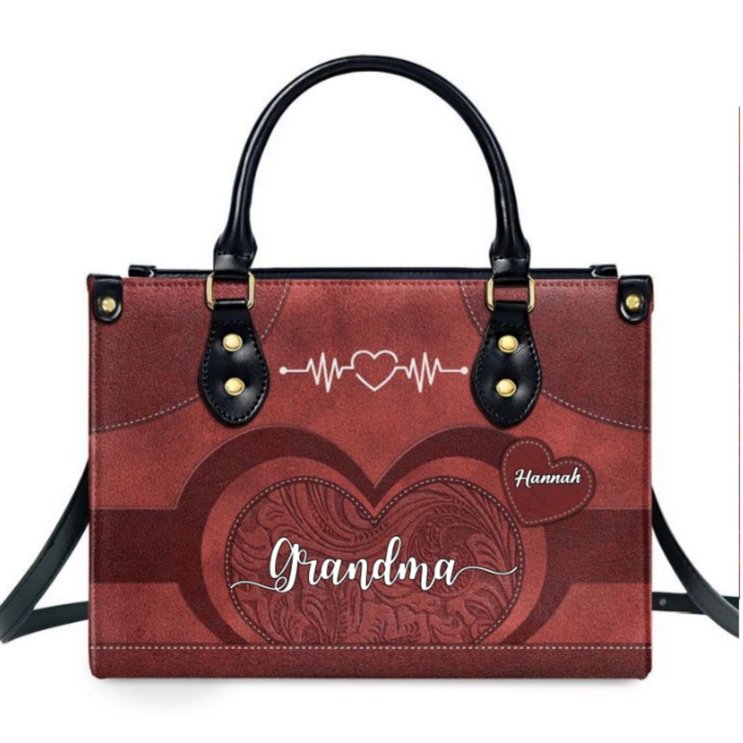 Little Sweethearts - Personalized Custom Leather Bag