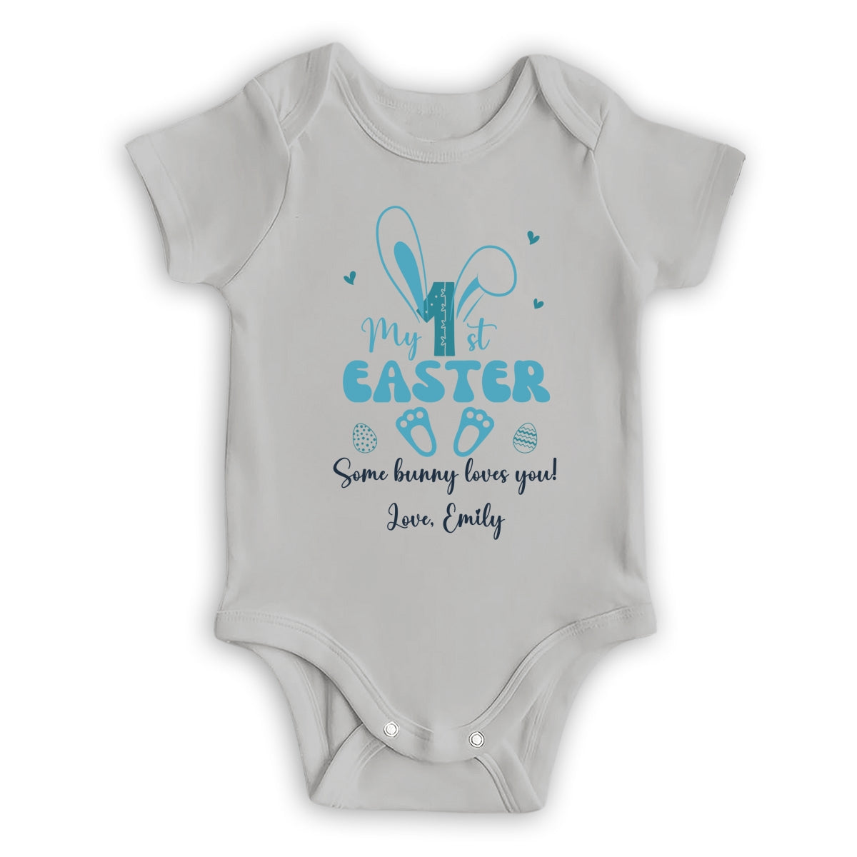 Bunny Wonderland - Personalized Custom Baby Onesie