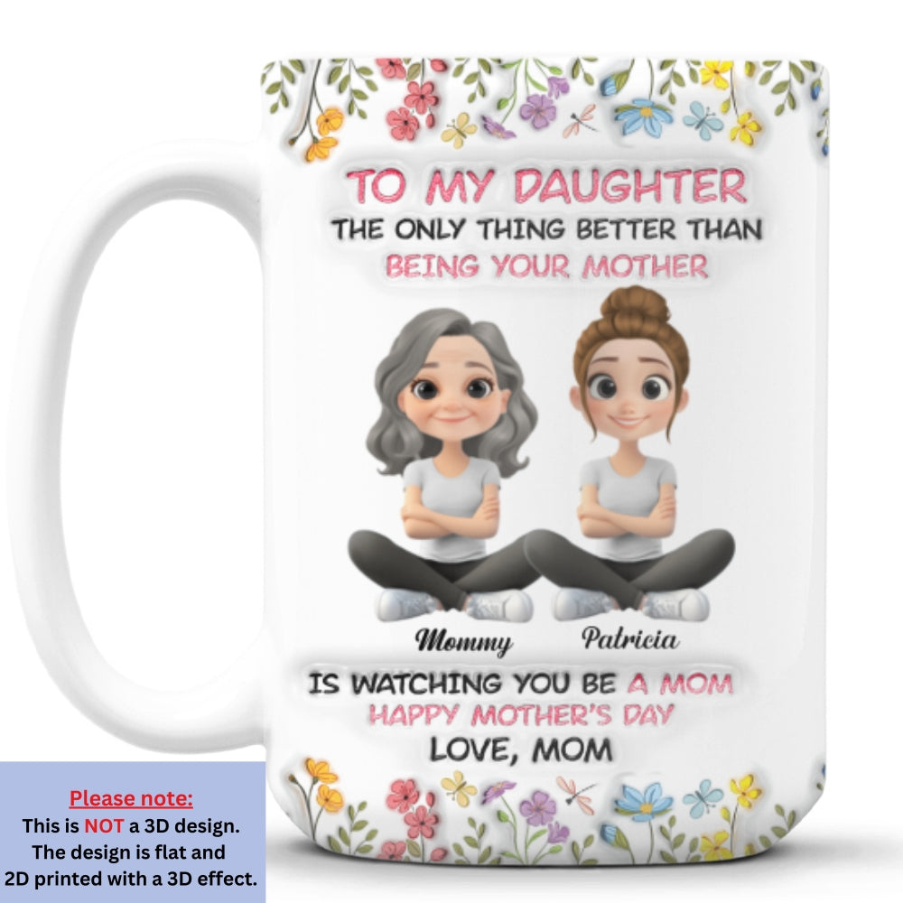 All My Love Is Yours My Child - Personalized Custom 3D Inflated Effect Mug