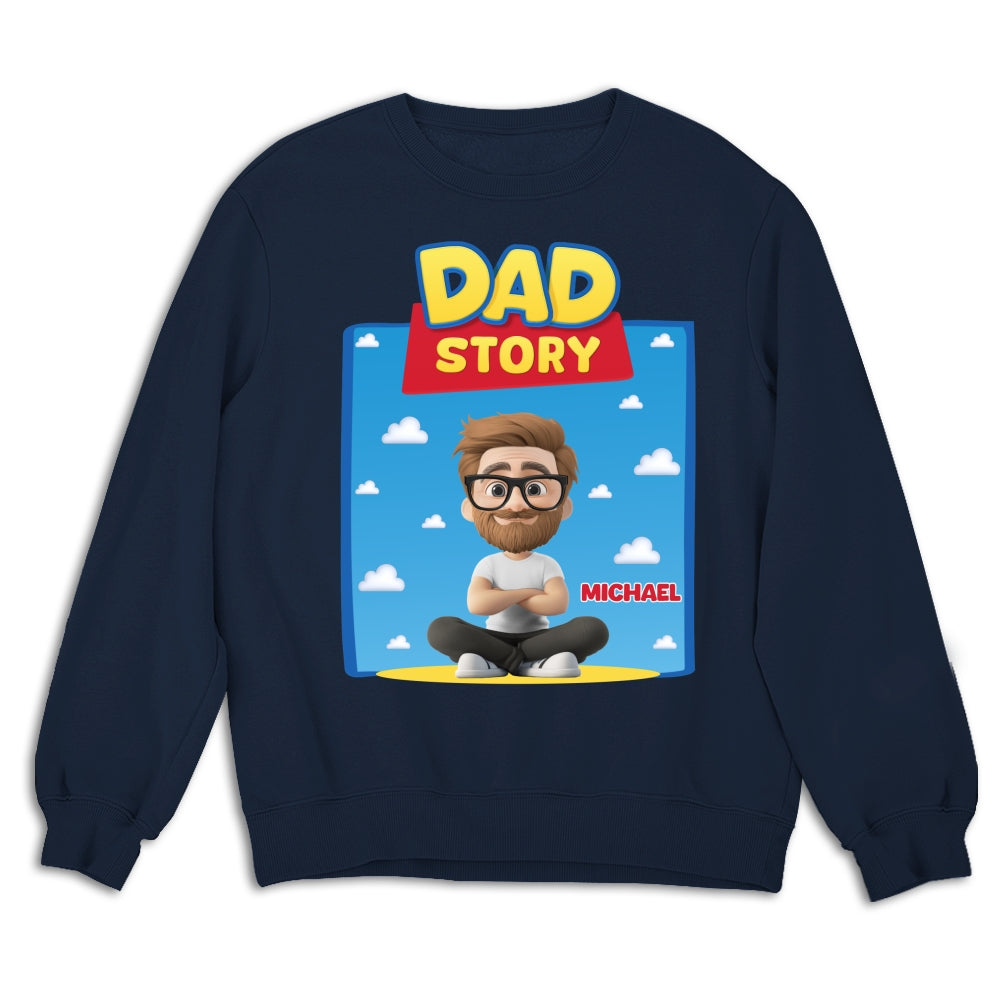 Dad Story - Personalized Custom Shirt