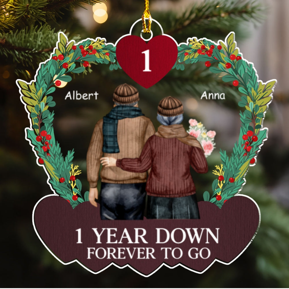 Forever To Go - Personalized Custom Acrylic Ornament
