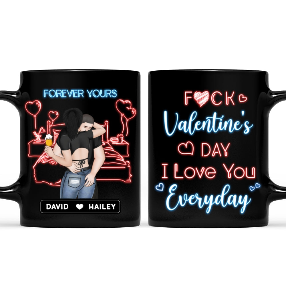 Love You Everyday - Personalized Custom Coffee Mug