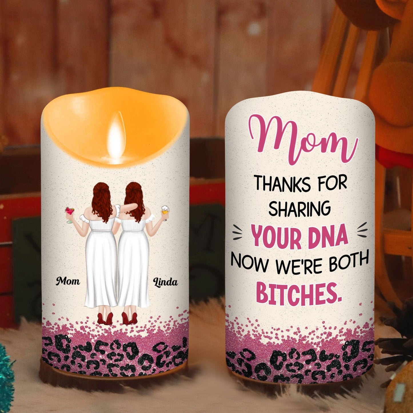 Your DNA - Personalized Custom LED Candle