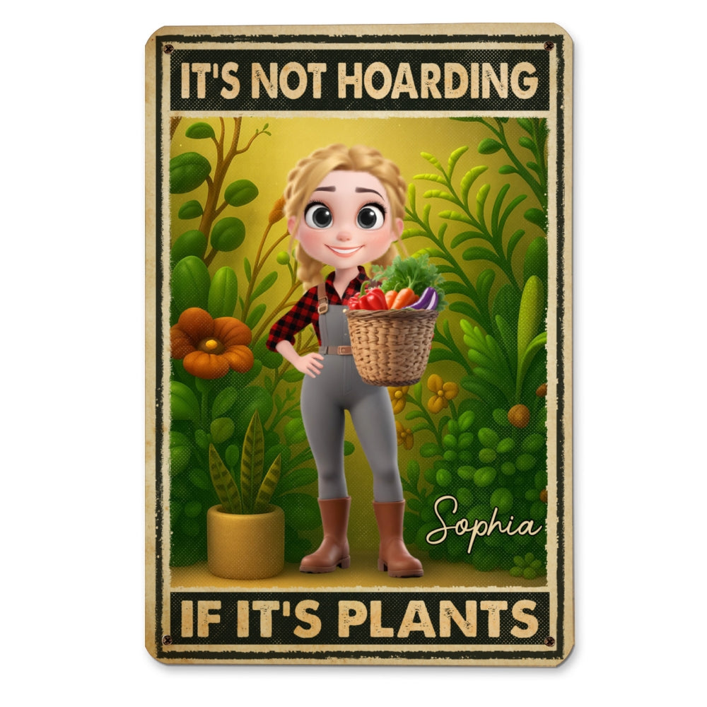 My Green Friends Bring Joy - Personalized Custom Metal Sign