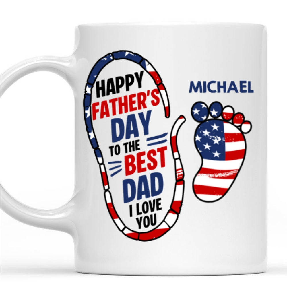 Best Dad We Love You - Personalized Custom Coffee Mug