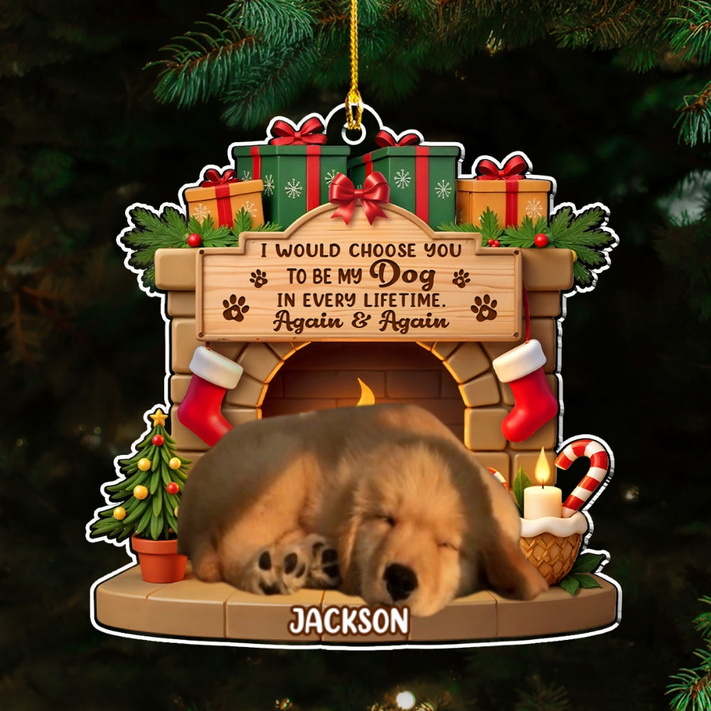 Your Forever Home Photo - Personalized Custom Acrylic Ornament