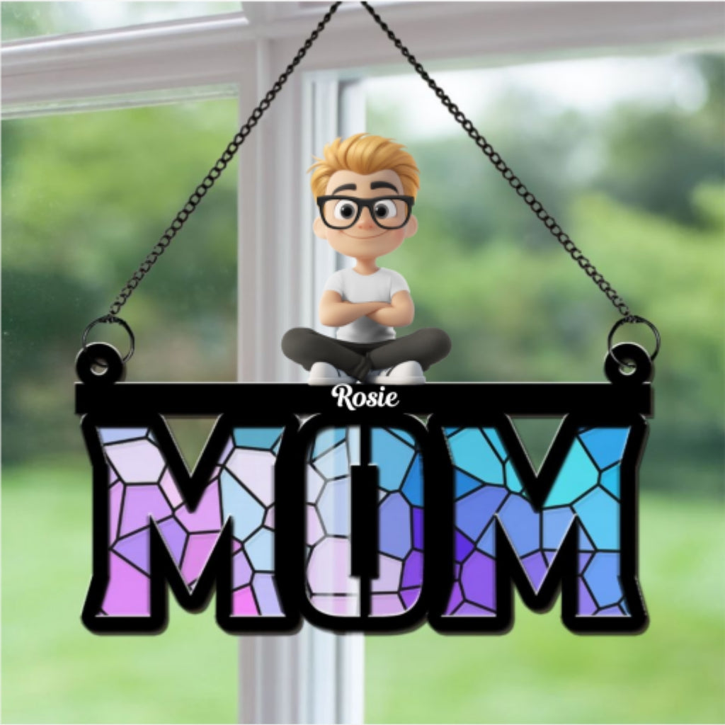 Mother Is Our Sunshine - Personalized Custom Suncatcher