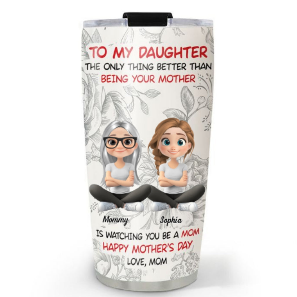 To My Little One - Personalized Custom Tumbler