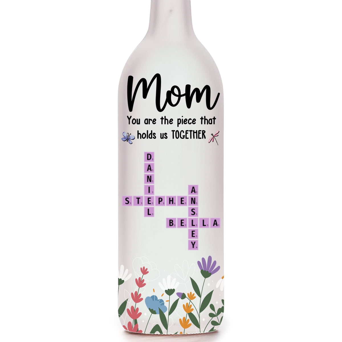 Hold Us Together - Personalized Custom Bottle Lamp