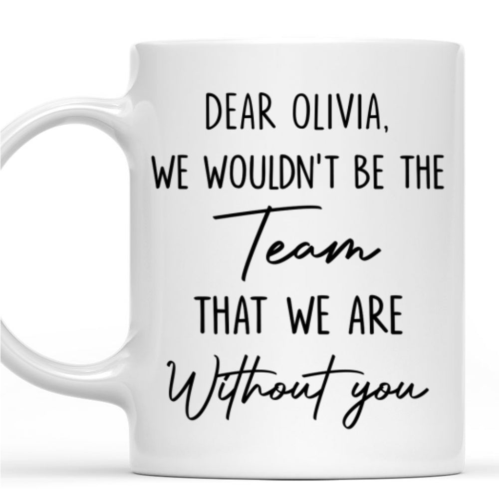 Our Team - Personalized Custom Coffee Mug