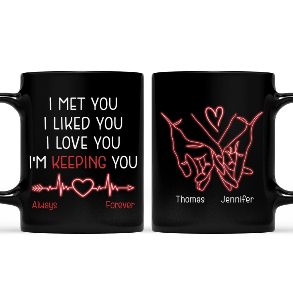 Always And Forever - Personalized Custom Coffee Mug