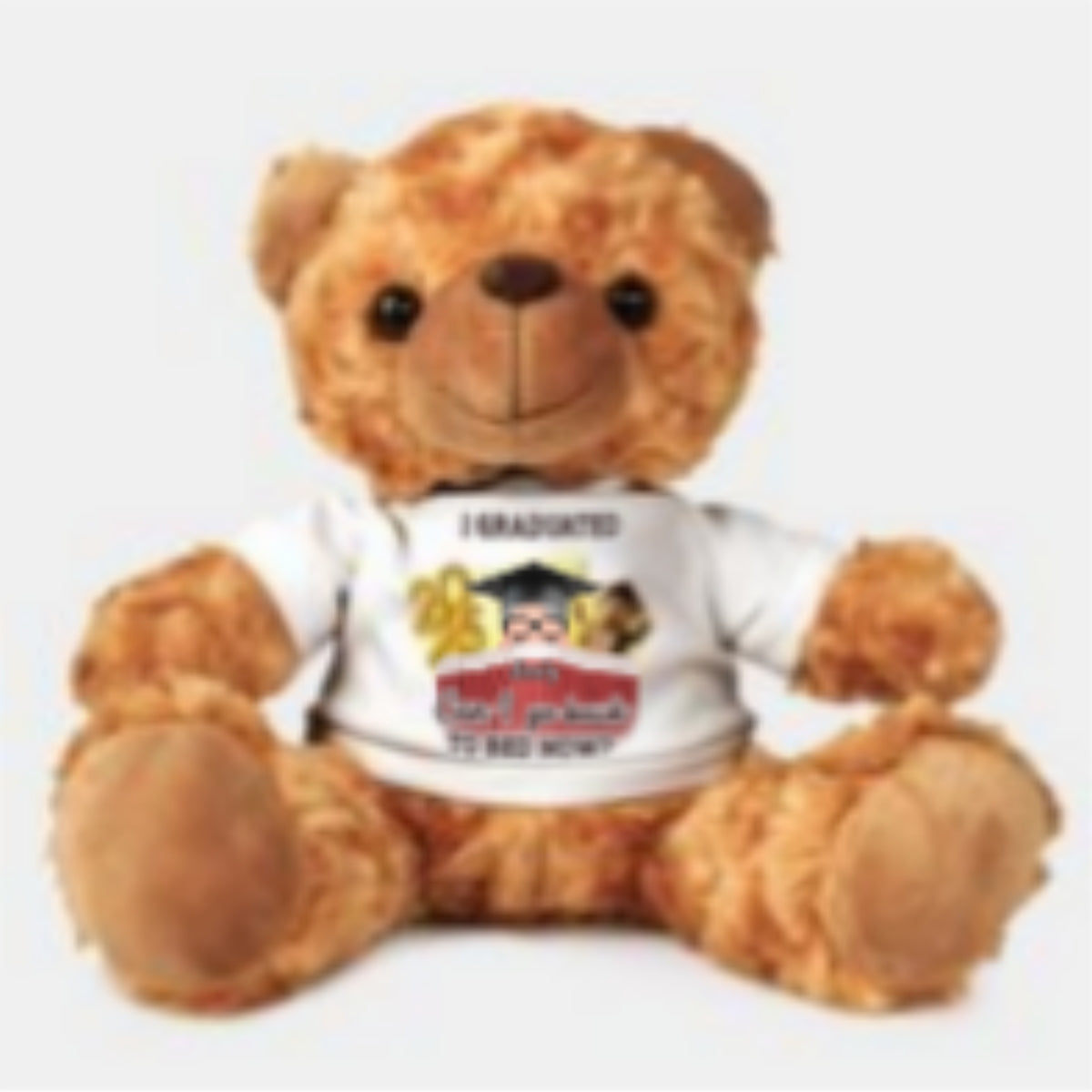 Can I Go Back To Bed Now - Personalized Custom Cuddle Bear