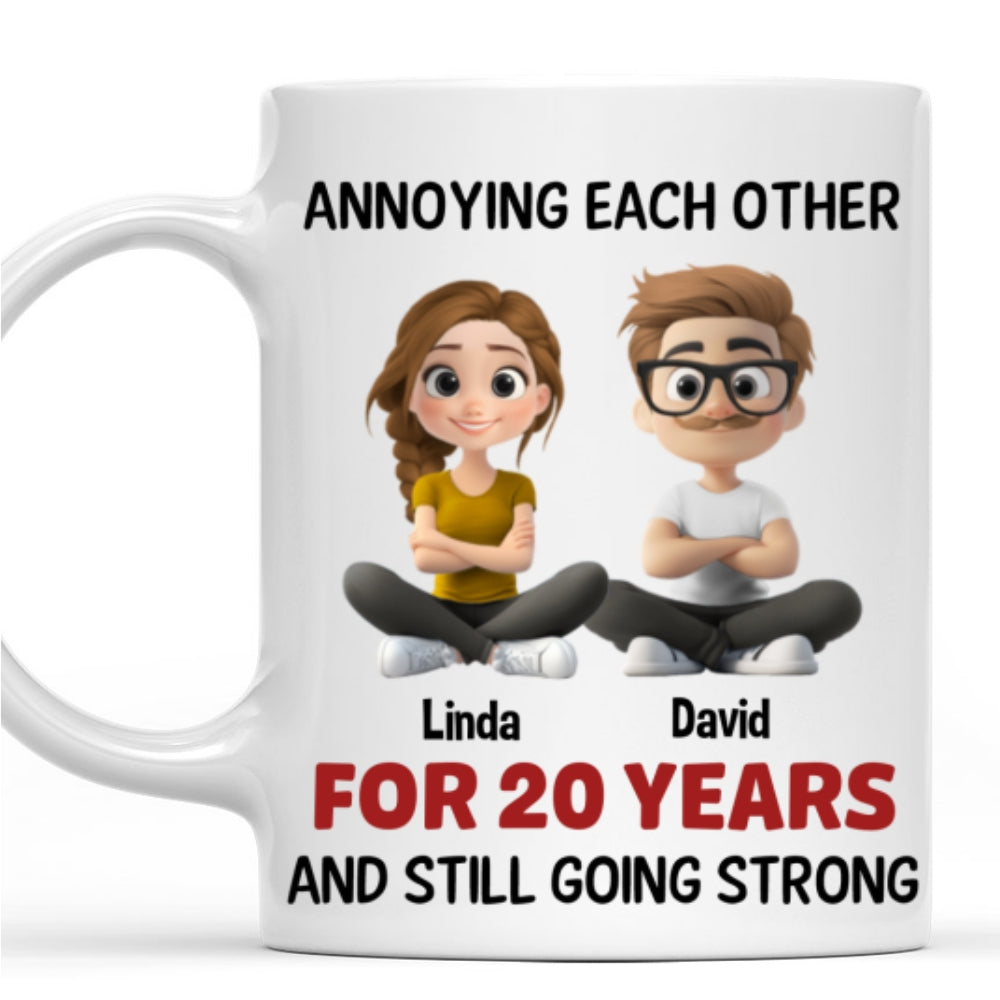 Annoying For Years Couple - Personalized Custom Coffee Mug