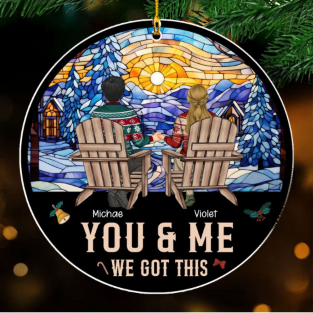 We Got This Christmas - Personalized Custom Acrylic Ornament