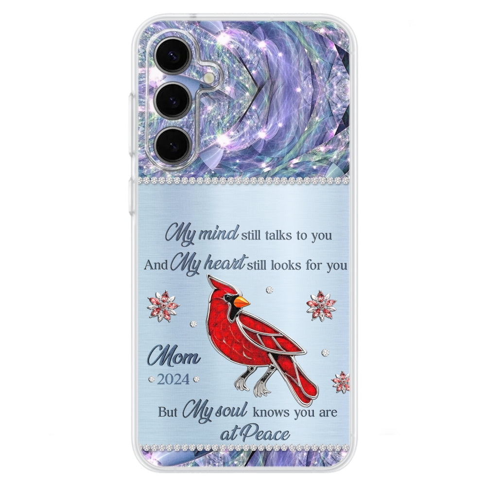 My Soul Knows You Are At Peace - Personalized Custom Phone Case