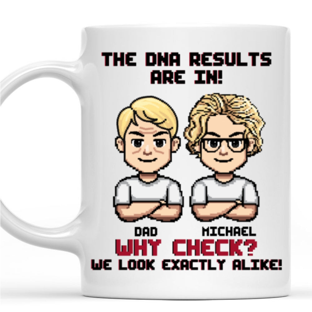 No Need To Check - Personalized Custom Coffee Mug