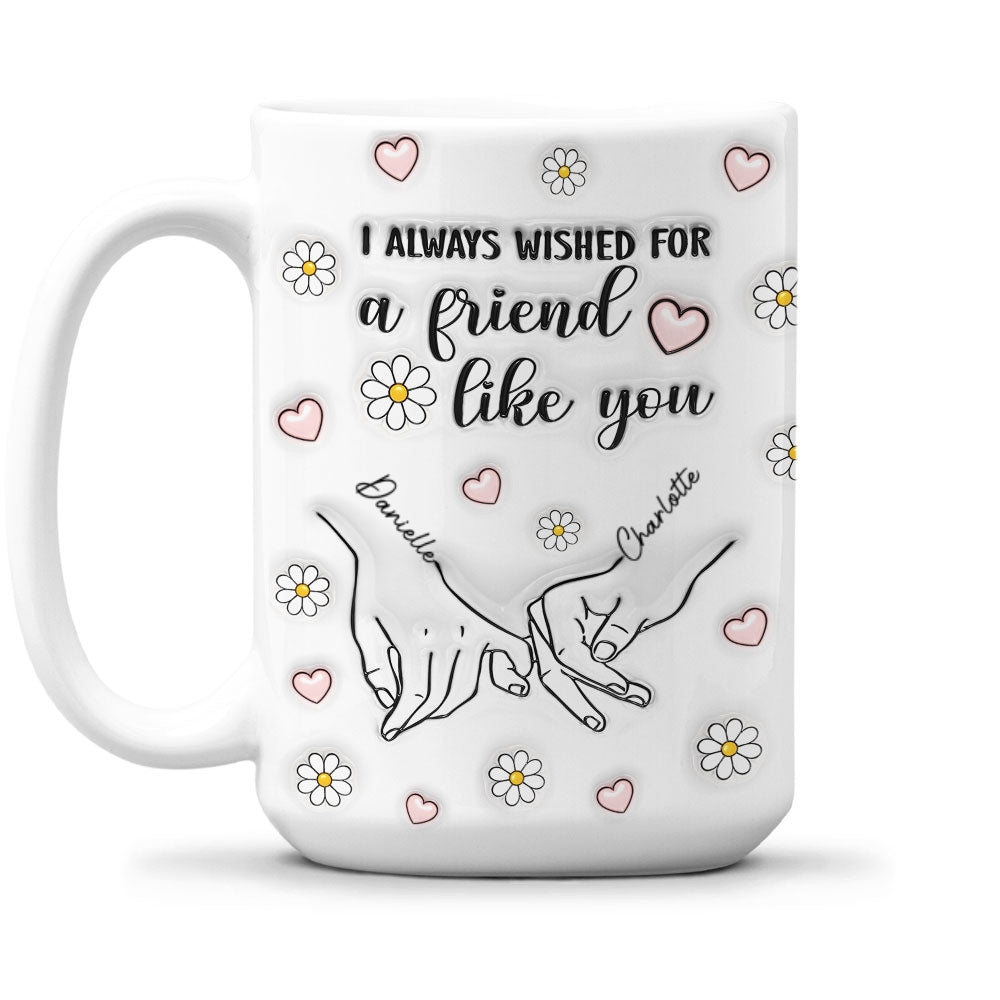 Wished For - Personalized Custom 3D Inflated Effect Mug