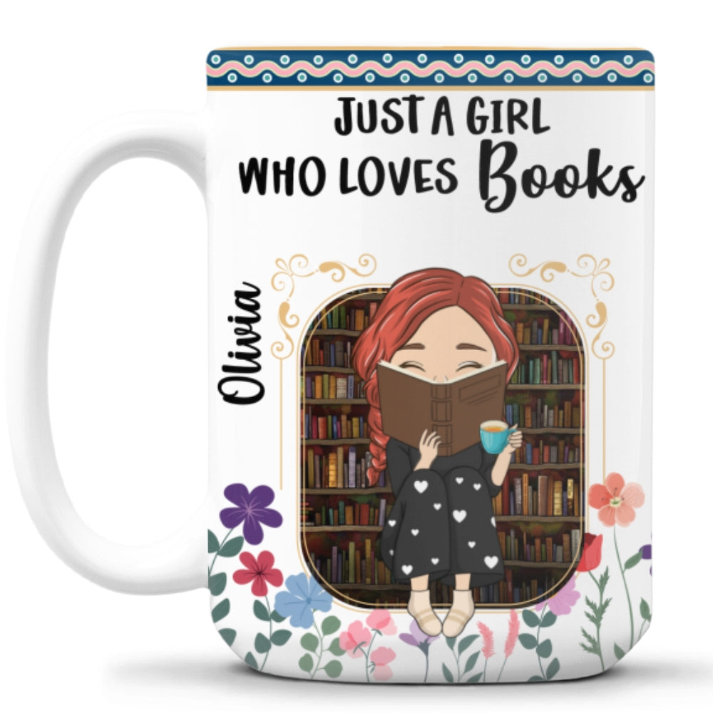 Reading Fuel My Soul - Personalized Custom Coffee Mug